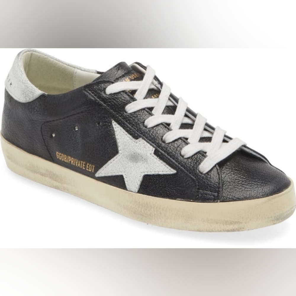 New Golden Goose Super-Star Sneaker  size 37